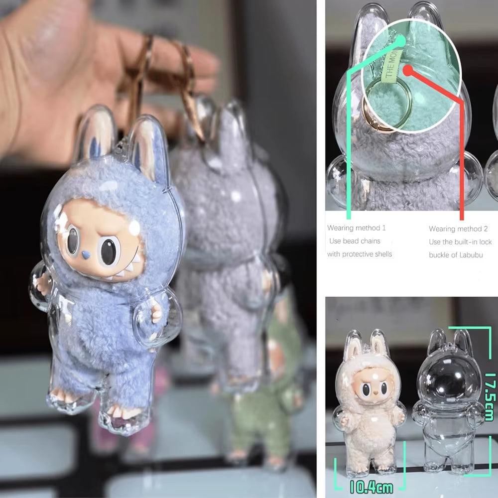 Transparent Protective Case LABUBU